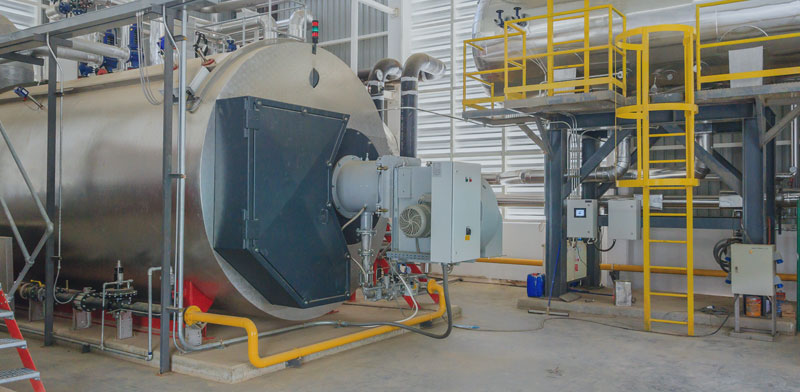 industrial steam boiler