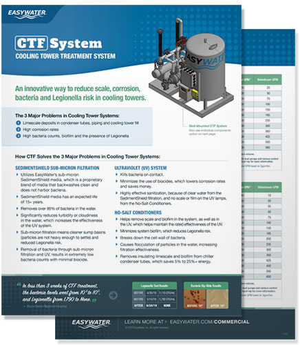 CTF System for Cooling Tower Water Treatment - EasyWater